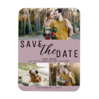 Dusty Rose Save the Date Hochzeit 3 Fotos