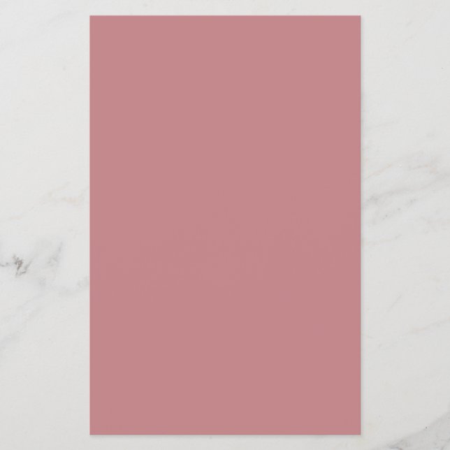 Dusty Rose Solid Color Flyer (Vorne)