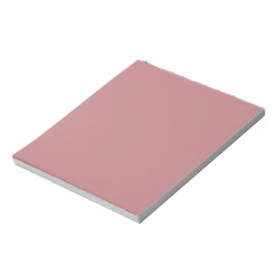 Dusty Rose Solid Color Notizblock