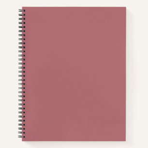 Dusty Rose Solid Color Notizbuch