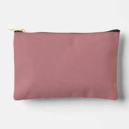 Dusty Rose Solid Color Zubehörtasche