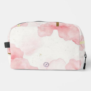 Dusty Rose Sprinkled Gold Frame Mäppchen Beutel
