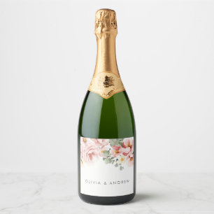 Dusty Rose Watercolor Floral Wedding