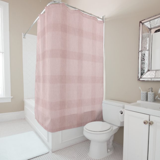 Dusty Rose Weaver Duschvorhang (Beispiel)