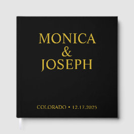 Dusty Sky Blue Gästebuchgeschenk, Personalisiert L Gästebuch