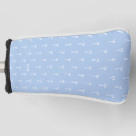 Dusty Something Blue Bow Coquette Ladys Golf Headcover