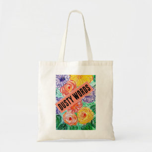 Dusty Words Tote Bag Tragetasche