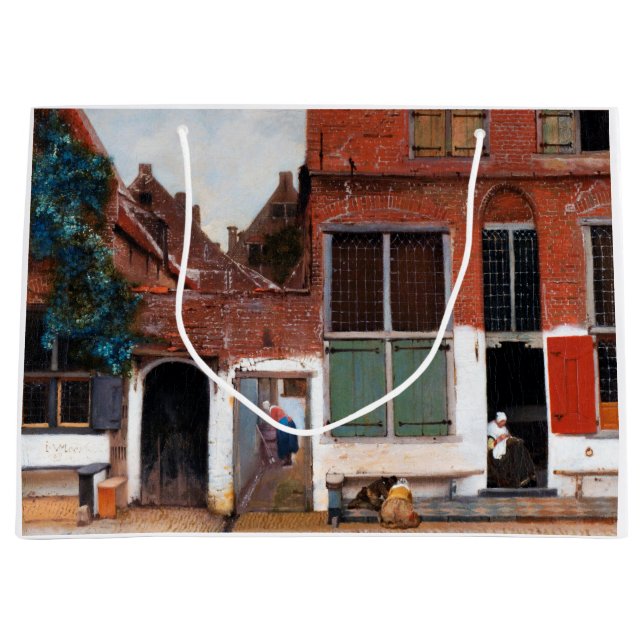 Dutch Alley, Johannes Vermeer Große Geschenktüte (Vorderseite)