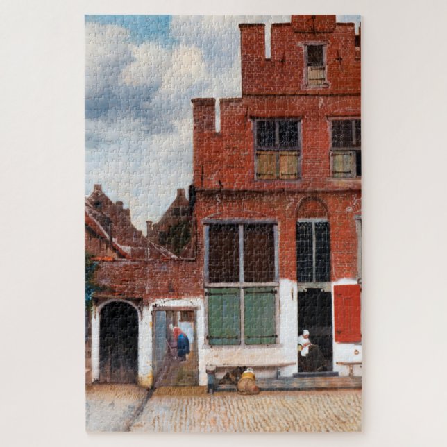 Dutch Alley, Johannes Vermeer Puzzle (Vertikal)