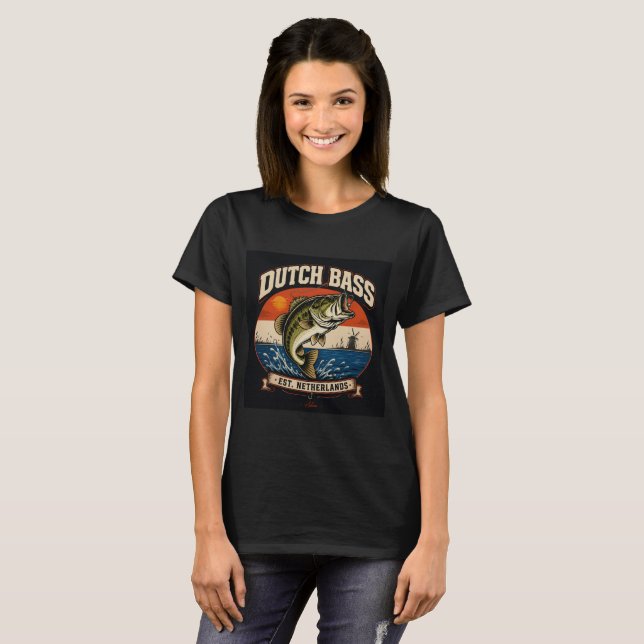 Dutch Bass Fisch T-Shirt (Vorne ganz)