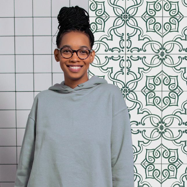 Dutch Delft Green Repro Backsplash Kitchen Azulejo Fliese (Von Creator hochgeladen)