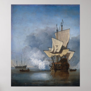 Dutch Frigate Poster
