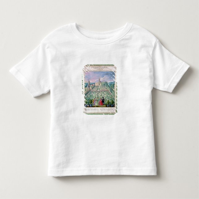 Dutch Garden, 1650 (ohne Papier) Kleinkind T-shirt (Vorderseite)