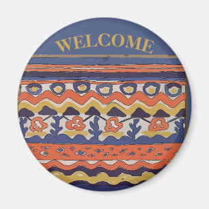 Dutch Hex Welcome Colors Magnet
