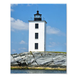 Dutch Island Lighthouse, Rhode Island Foto Print