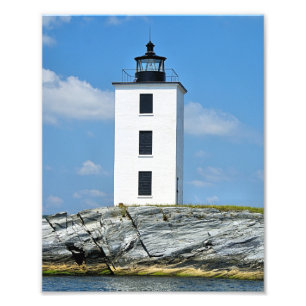Dutch Island Lighthouse, Rhode Island Foto Print
