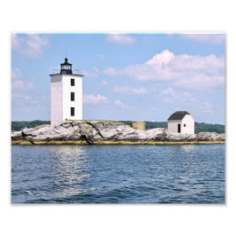 Dutch Island Lighthouse, Rhode Island Foto Print