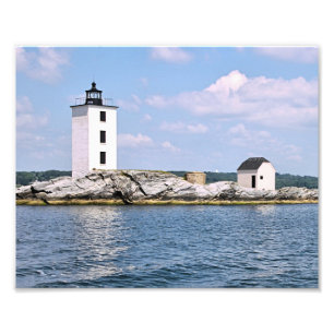 Dutch Island Lighthouse, Rhode Island Foto Print