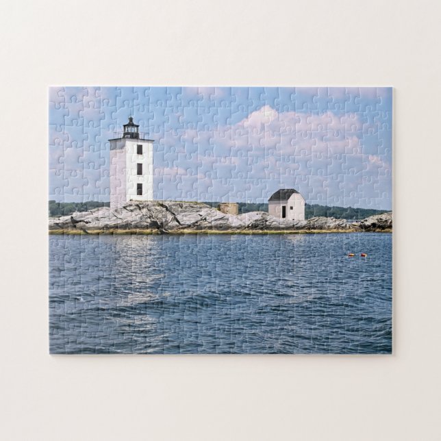 Dutch Island Lighthouse, Rhode Island Puzzle (Horizontal)