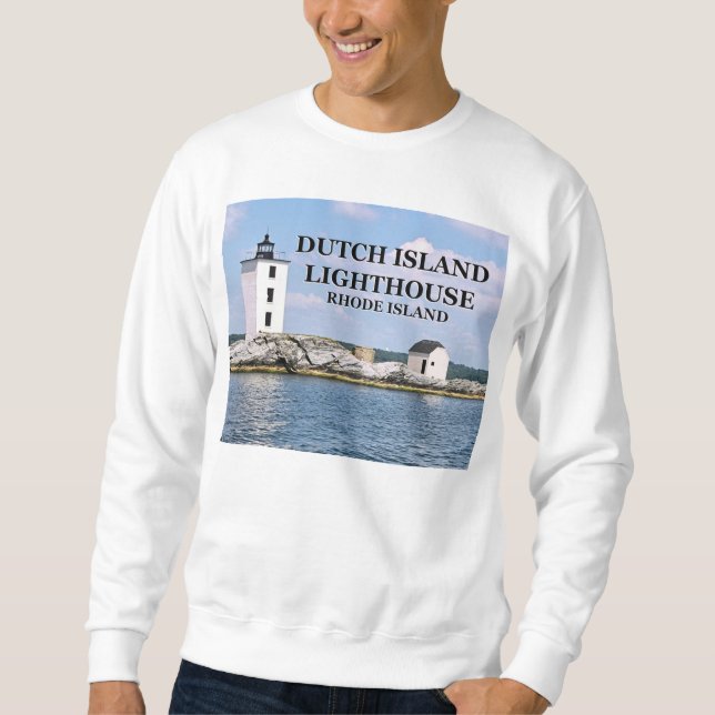Dutch Island Lighthouse, Rhode Island Sweatshirt (Vorderseite)