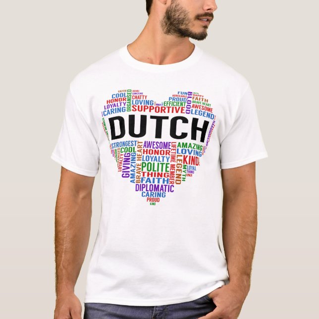 DUTCH Legend Heart T-Shirt (Vorderseite)
