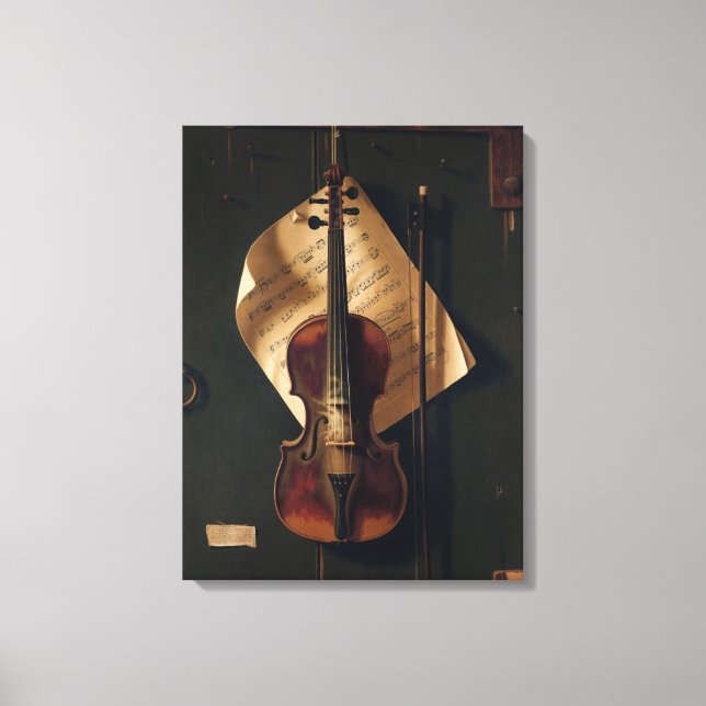 Dutch Master Musik Leinwanddruck gestreckt (Vorderseite)
