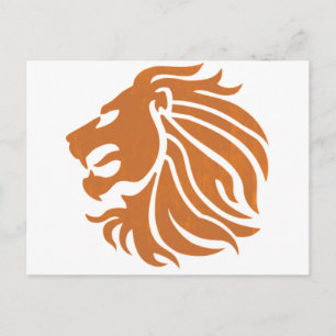 Dutch Modern Lion Postkarte