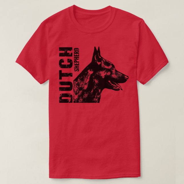 Dutch Shepherd Dog 4 T-Shirt (Design vorne)
