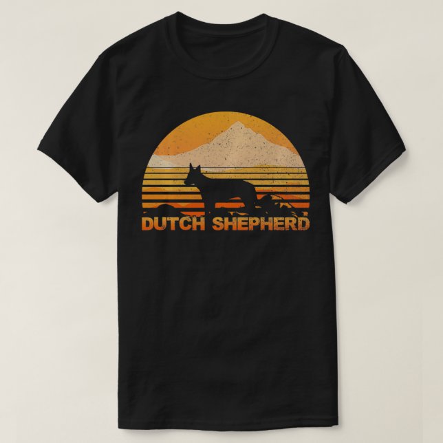DUTCH SHEPHERD Funny , Vintage Retro Pullover  (Design vorne)