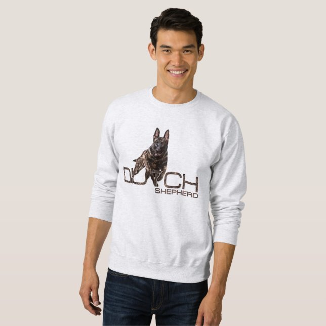 Dutch Shepherd - Hollandse Herdershond Sweatshirt (Vorne ganz)