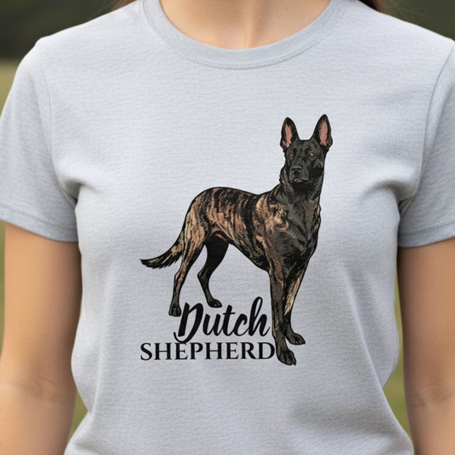 Dutch Shepherd -Hollandse Herdershond T-Shirt (Von Creator hochgeladen)