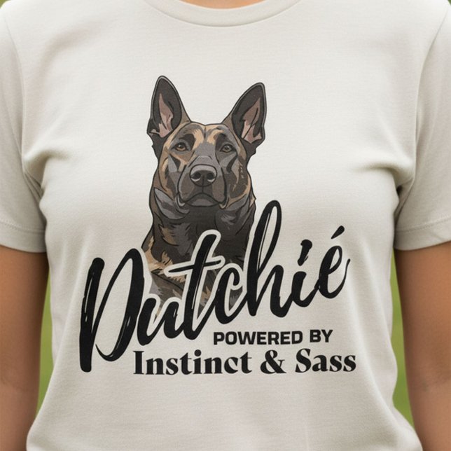 Dutch Shepherd -Hollandse Herdershond Tri-Blend Shirt (Von Creator hochgeladen)
