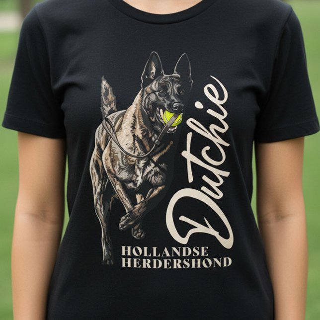 Dutch Shepherd -Hollandse Herdershond Tri-Blend Shirt (Von Creator hochgeladen)