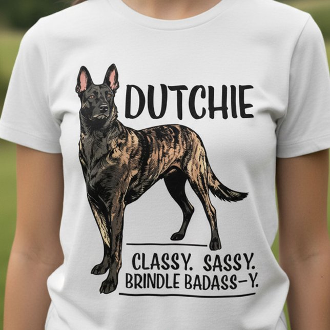 Dutch Shepherd -Hollandse Herdershond Tri-Blend Shirt (Von Creator hochgeladen)