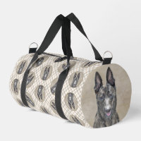 Dutch Shepherd Malerei Niedlich Original Pet Dog A