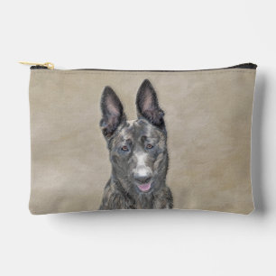 Dutch Shepherd Malerei Niedlich Original Pet Dog A Zubehörtasche