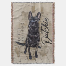 Dutch Shepherd - Niederländische Illustration