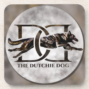 Dutch Shepherd - Niederländische Illustration Getränkeuntersetzer