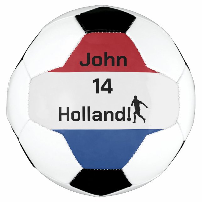 Dutch Soccer, anpassbar Fußball (Vorderseite)