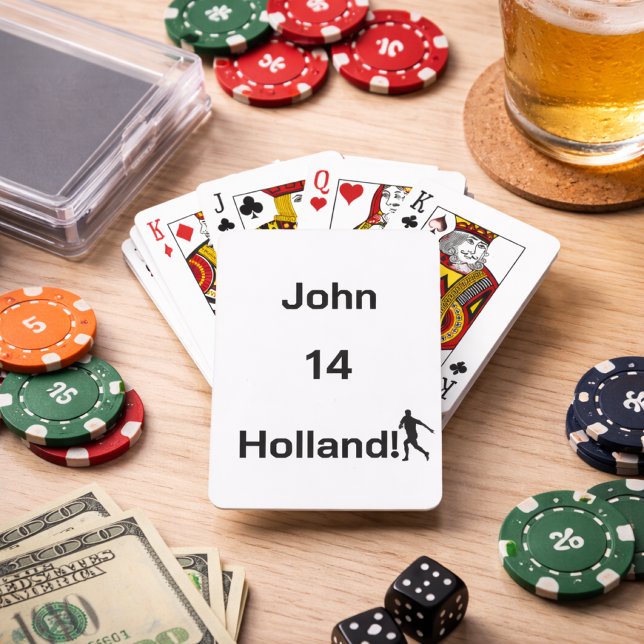 Dutch Soccer, anpassbar Spielkarten (Von Creator hochgeladen)
