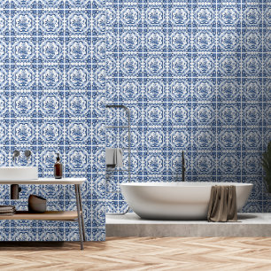 Dutch Tile Pattern Tapete