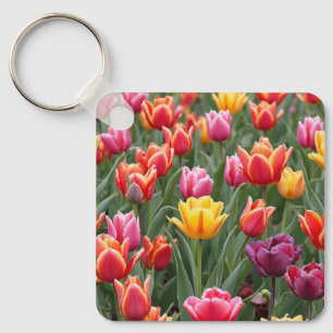 Dutch Tulips Schlüsselanhänger