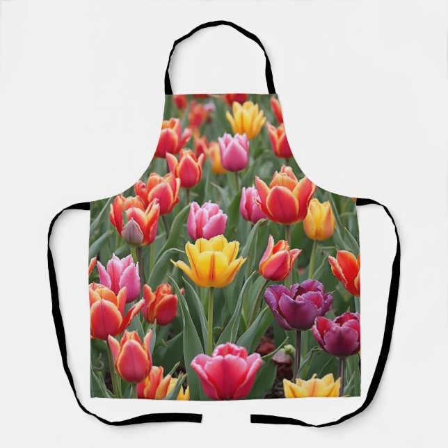Dutch Tulips Schürze (Vorderseite)