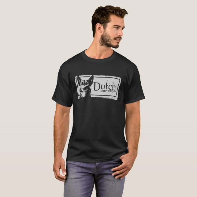 Dutchie - niederländischer Schäfer T-Shirt (Vorne ganz)