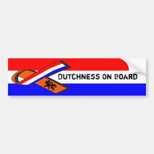 Dutchness an Bord Autoaufkleber
