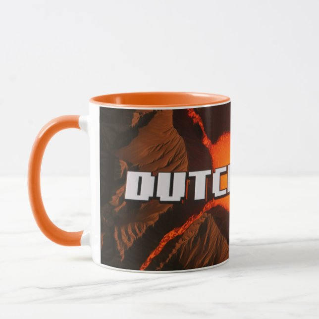 Dutchsinse viel Lava-Kaffee-Tasse Tasse (Links)