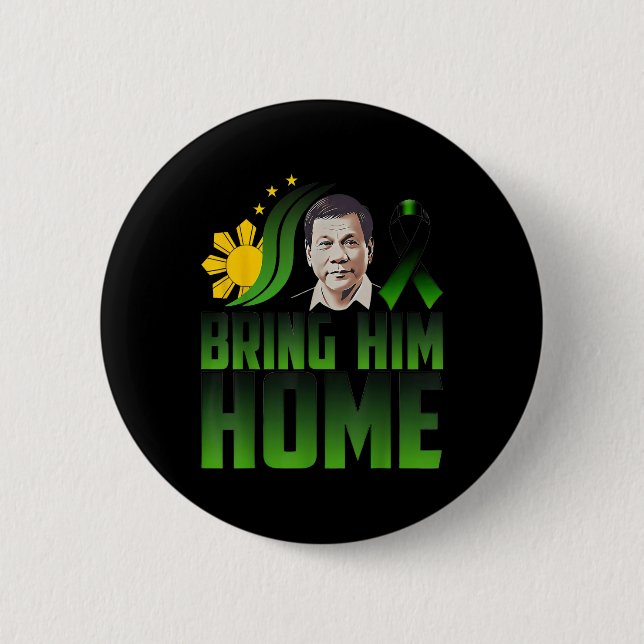 Duterte Bring ihm Zuhause Philippinen Preis Du30 S Button (Vorderseite)
