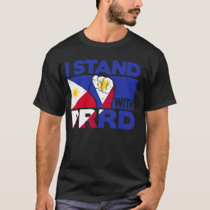 Duterte-Shirt Ich stehe hinter PRRD Frei Digong Ph T-Shirt