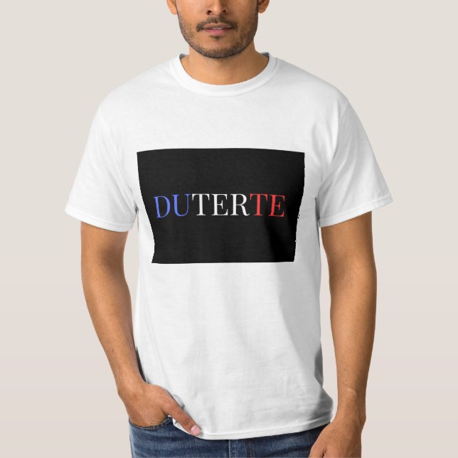 duterte T-Shirt (Vorderseite)