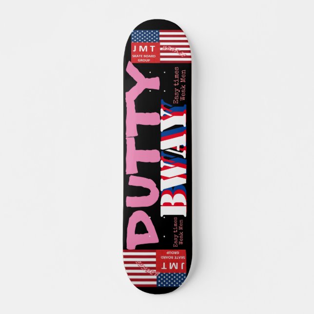 DUTTY BWAY JMT 7 3/4" Skateboarddecke Skateboard (Vorne)